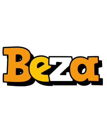 Beza cartoon logo