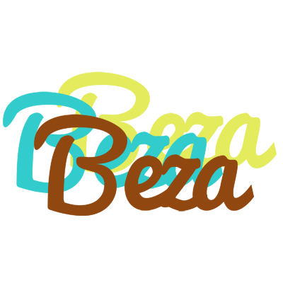 Beza cupcake logo
