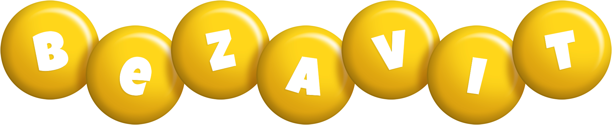 Bezavit candy-yellow logo