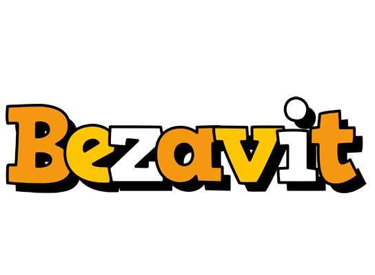 Bezavit cartoon logo