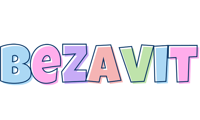 Bezavit pastel logo