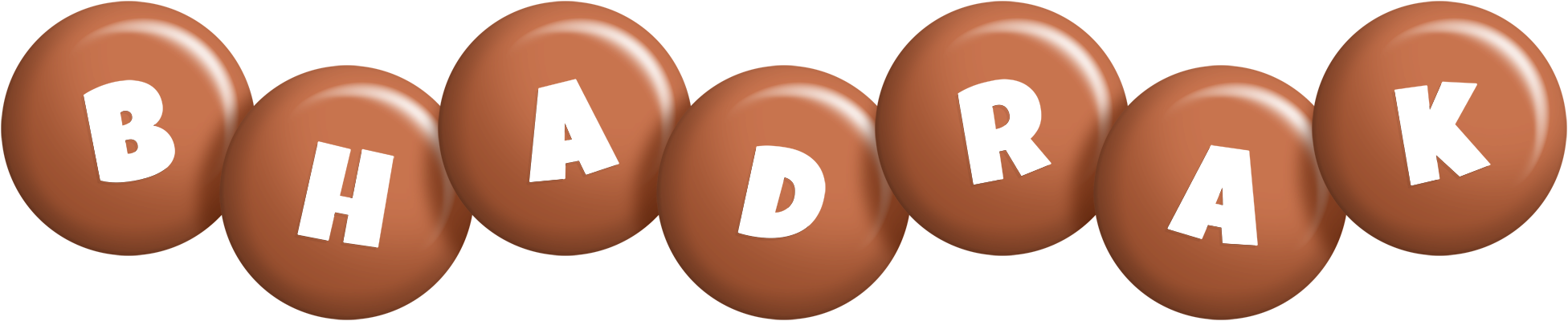 Bhadrak candy-brown logo