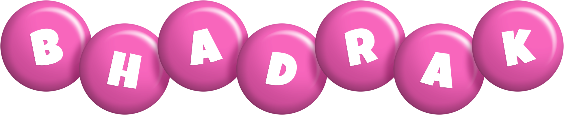 Bhadrak candy-pink logo