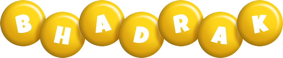 Bhadrak candy-yellow logo