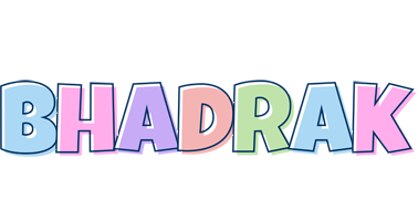 Bhadrak pastel logo