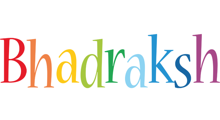 Bhadraksh birthday logo