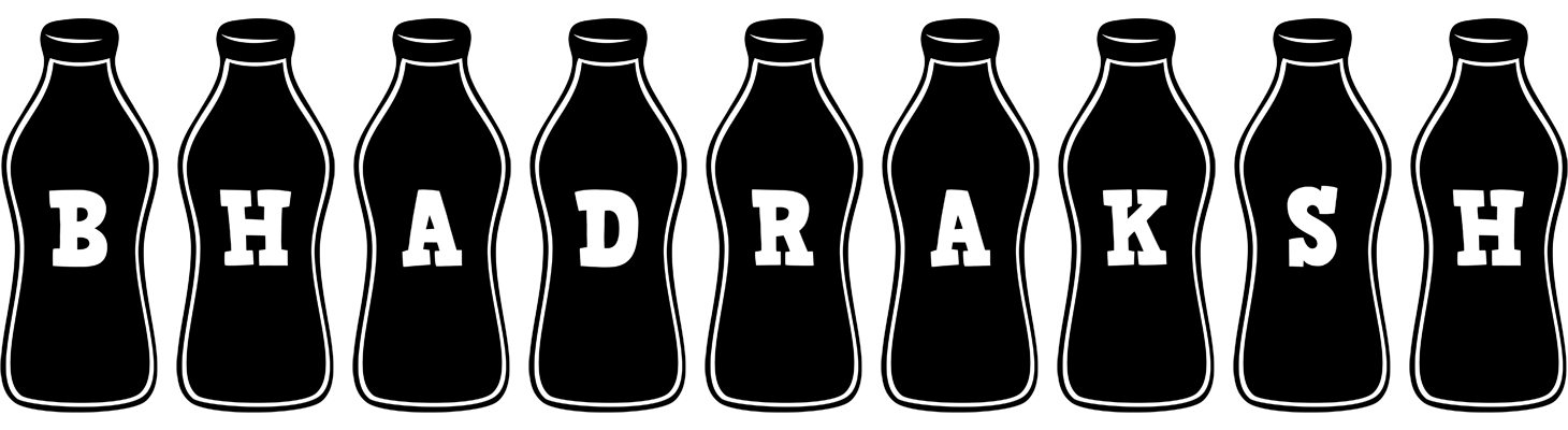 Bhadraksh bottle logo