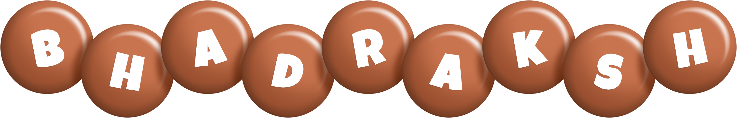 Bhadraksh candy-brown logo