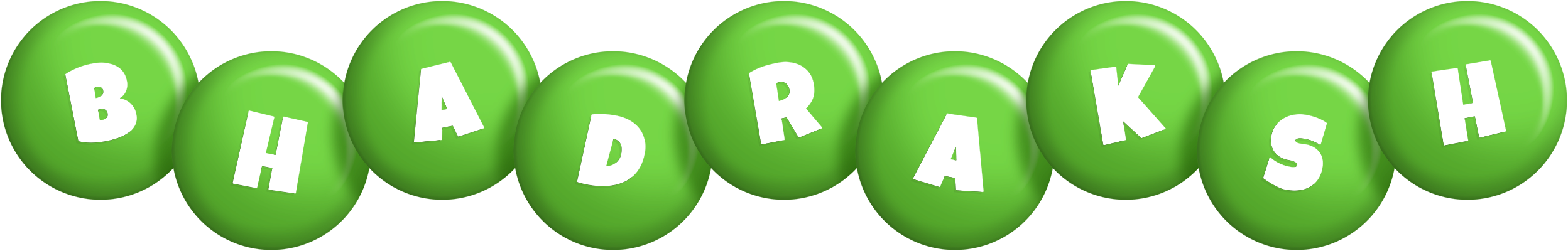 Bhadraksh candy-green logo