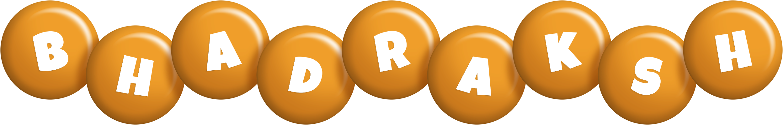Bhadraksh candy-orange logo
