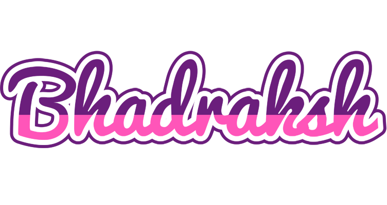 Bhadraksh cheerful logo