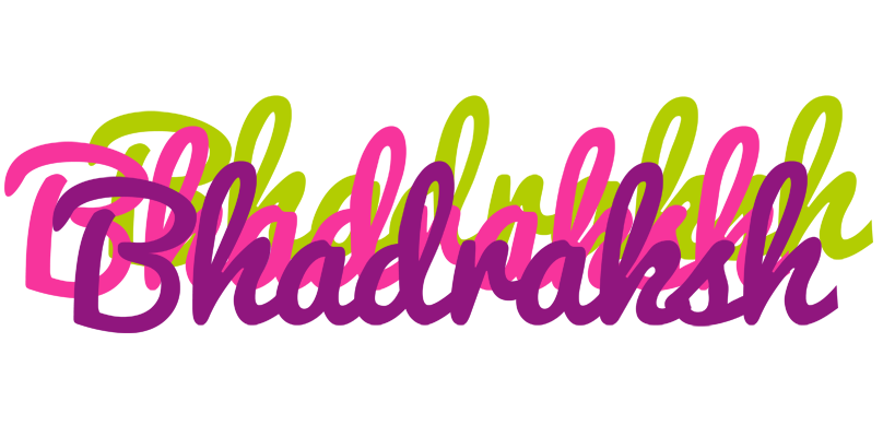 Bhadraksh flowers logo
