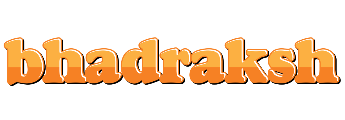 Bhadraksh orange logo