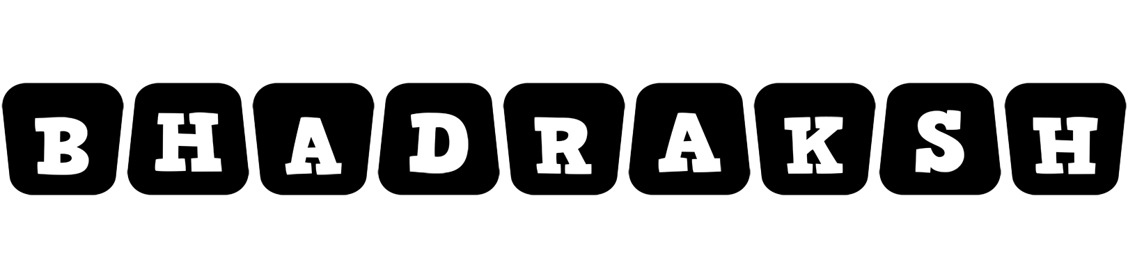 Bhadraksh racing logo