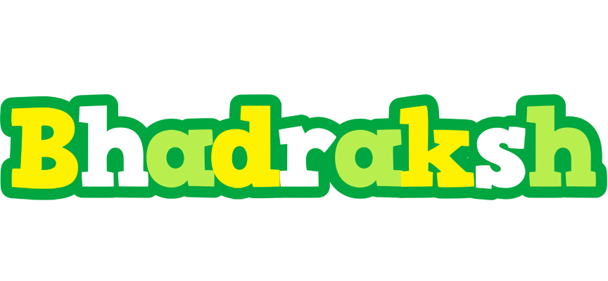 Bhadraksh soccer logo