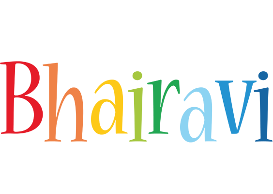 Bhairavi birthday logo