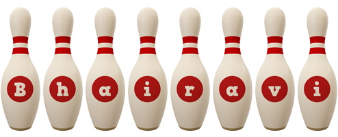 Bhairavi bowling-pin logo