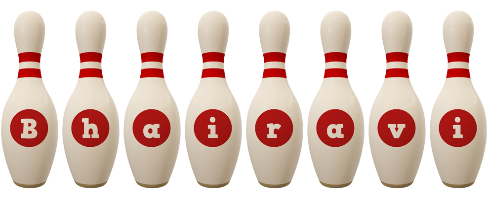 Bhairavi bowling-pin logo