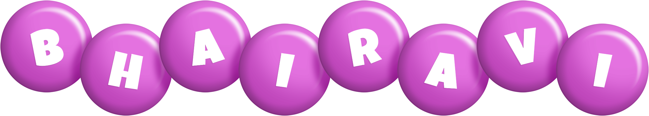 Bhairavi candy-purple logo