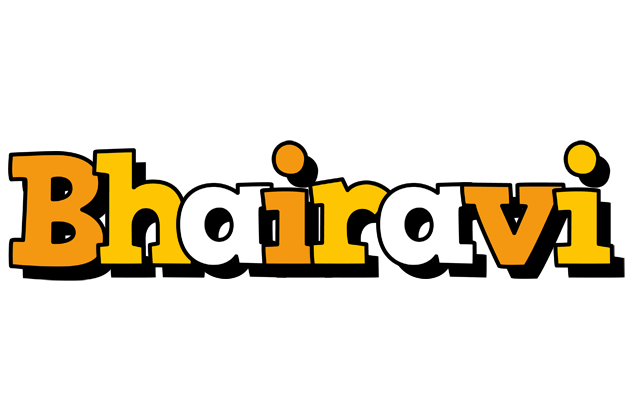 Bhairavi cartoon logo