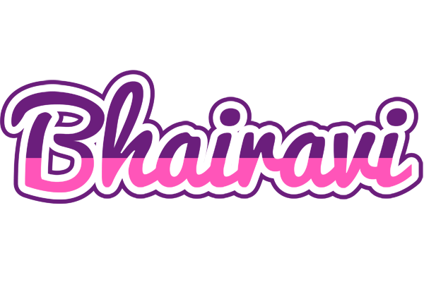 Bhairavi cheerful logo