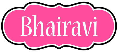 Bhairavi invitation logo