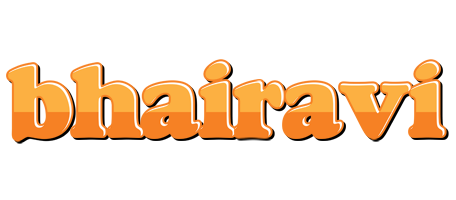 Bhairavi orange logo