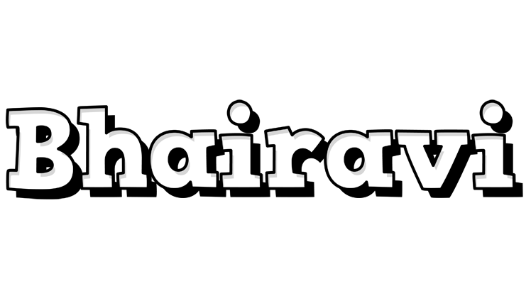 Bhairavi snowing logo
