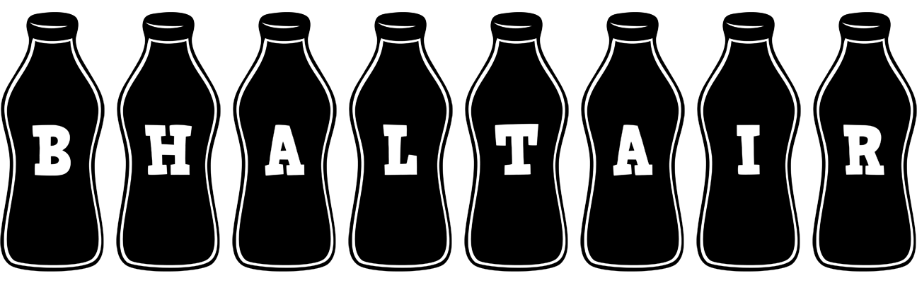 Bhaltair bottle logo