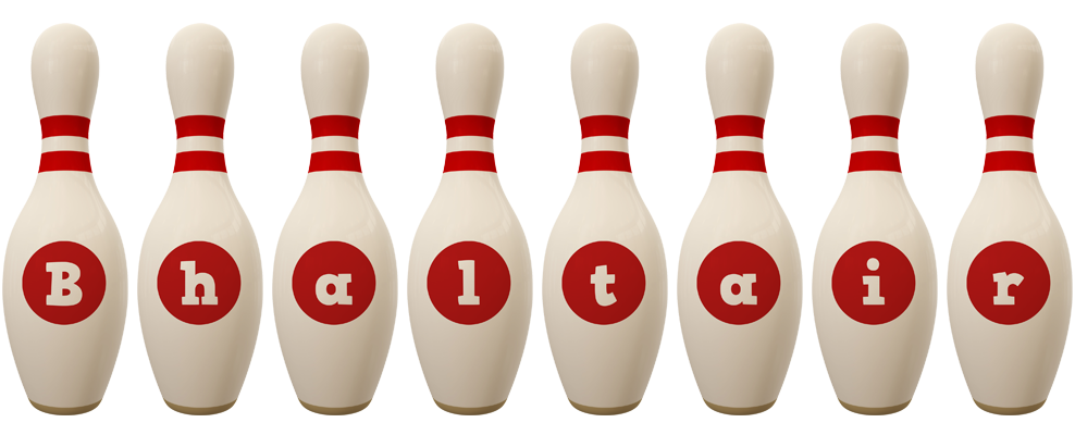 Bhaltair bowling-pin logo