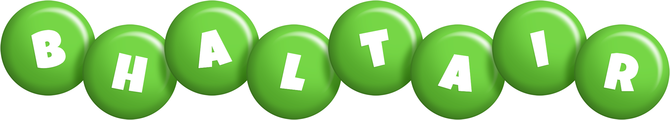 Bhaltair candy-green logo