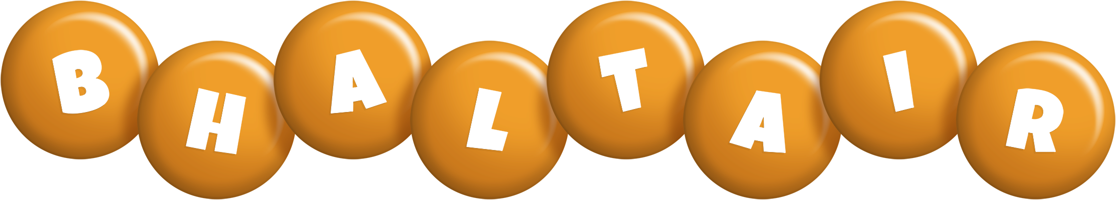 Bhaltair candy-orange logo