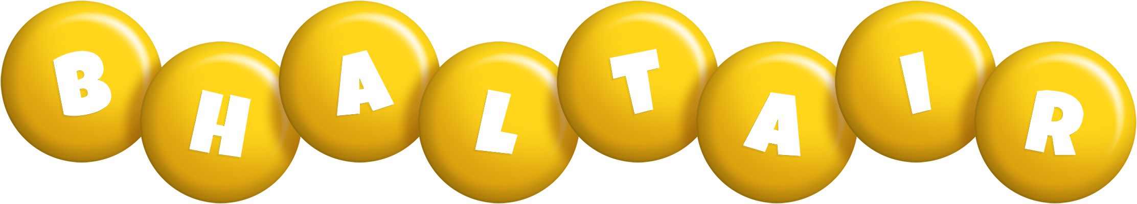 Bhaltair candy-yellow logo
