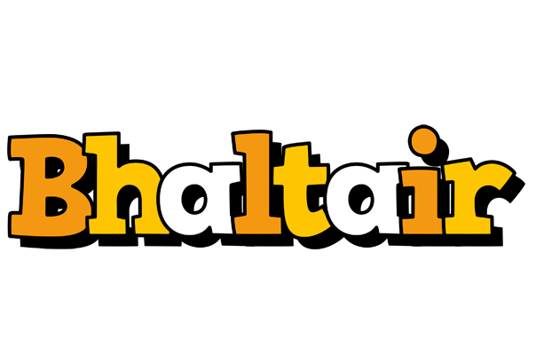 Bhaltair cartoon logo
