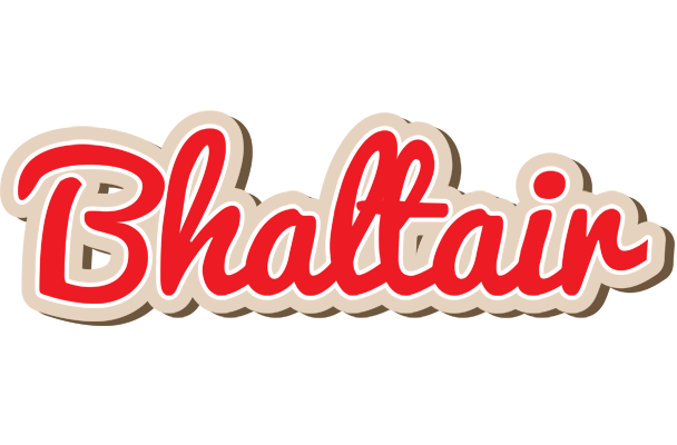 Bhaltair chocolate logo
