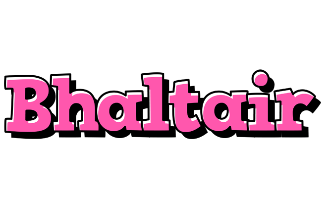 Bhaltair girlish logo