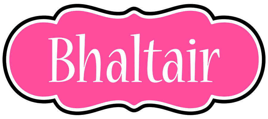 Bhaltair invitation logo