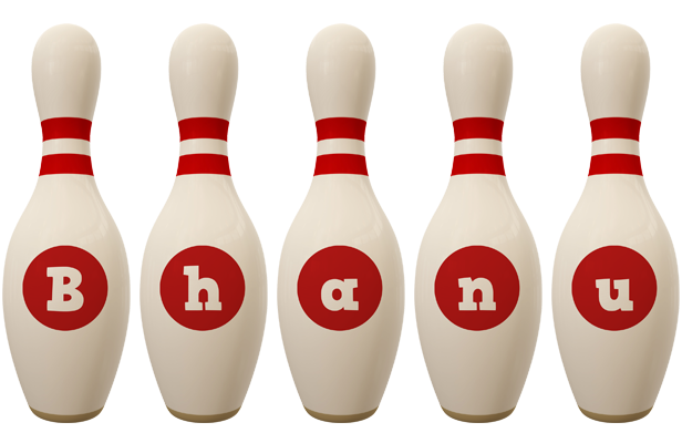 Bhanu bowling-pin logo