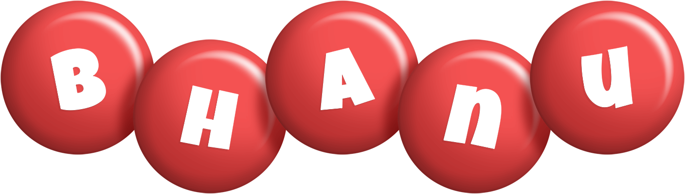 Bhanu candy-red logo