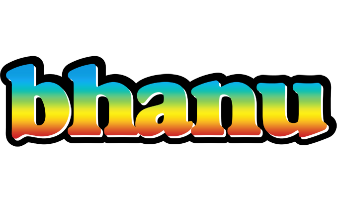 Bhanu color logo