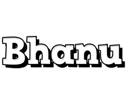 Bhanu snowing logo