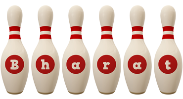 Bharat bowling-pin logo