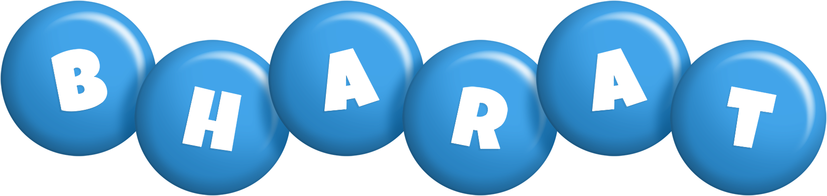 Bharat candy-blue logo
