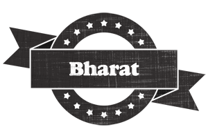 Bharat grunge logo