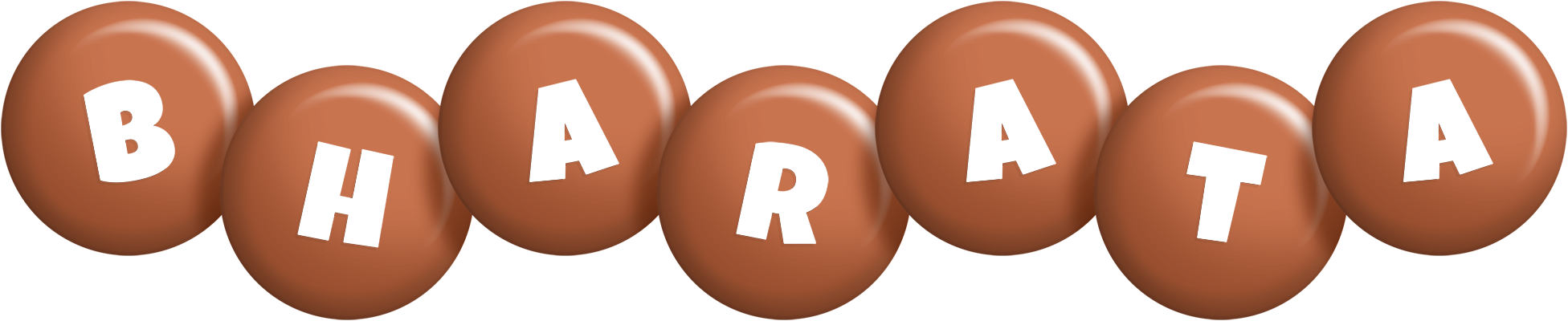 Bharata candy-brown logo