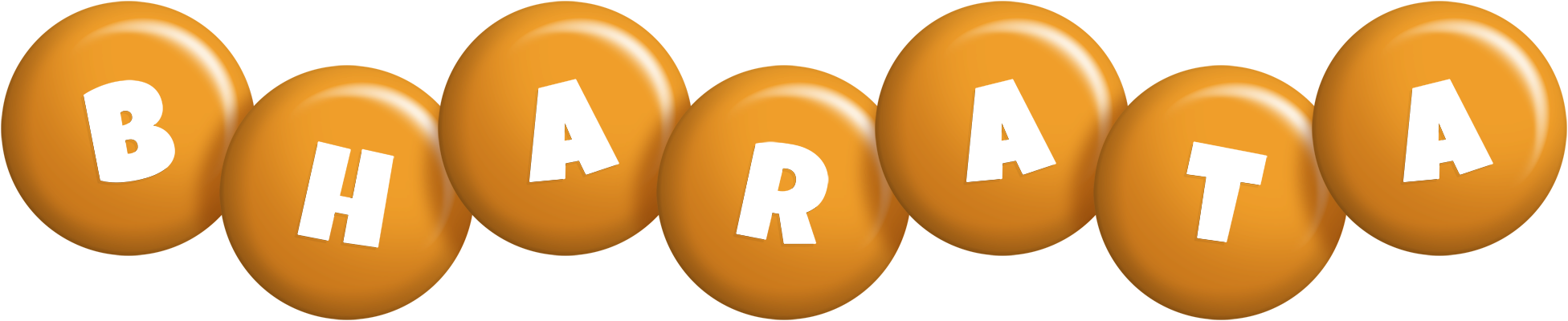 Bharata candy-orange logo