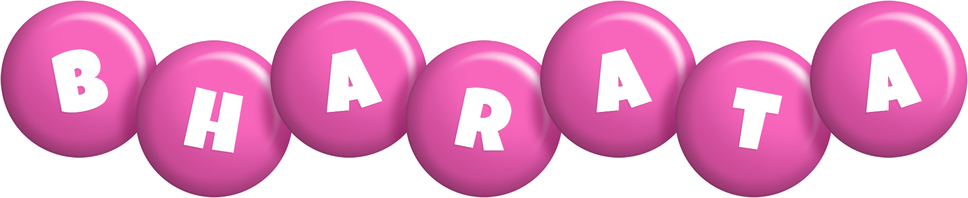 Bharata candy-pink logo