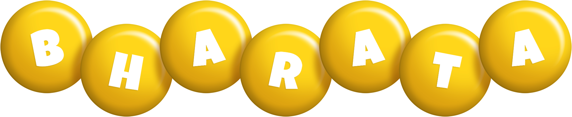 Bharata candy-yellow logo