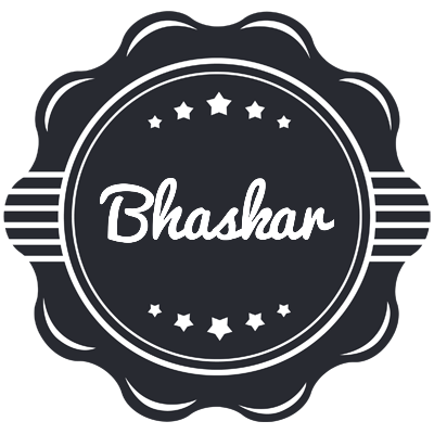 Bhaskar badge logo