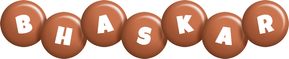 Bhaskar candy-brown logo